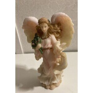 Seraphim Classics Vintage 1997 Resin Figurine Noelle Giving Spirit 78149 Ornamen